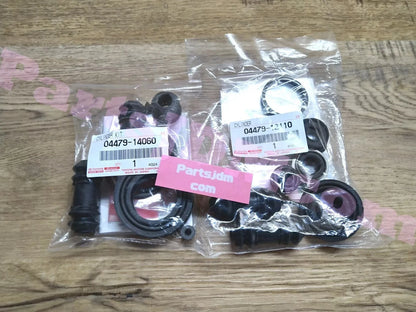 TOYOTA AE86 JDM Corolla Levin Trueno Front & Rear Caliper Repair Kit Set Genuine