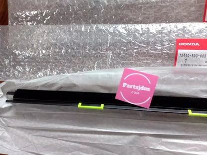 قالب نافذة الباب الأمامي الأصلي من هوندا JDM لسيارات سيفيك EK9 و EK4 تايب آر موديلات 95-00 (يسار ويمين)