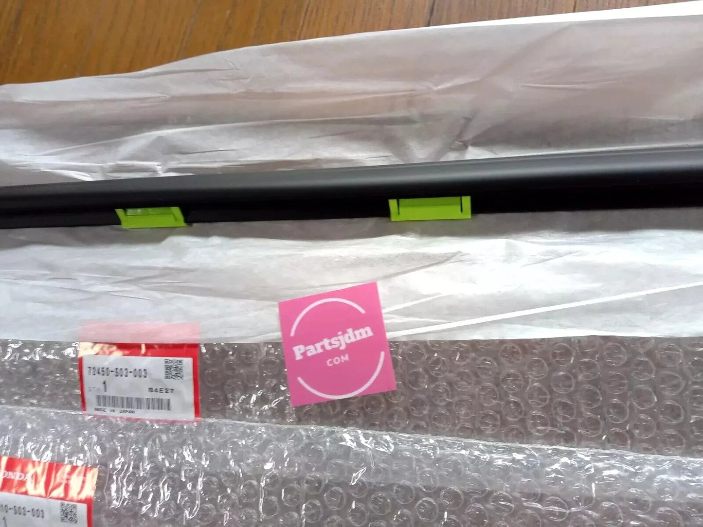 قالب نافذة الباب الأمامي الأصلي من هوندا JDM لسيارات سيفيك EK9 و EK4 تايب آر موديلات 95-00 (يسار ويمين)