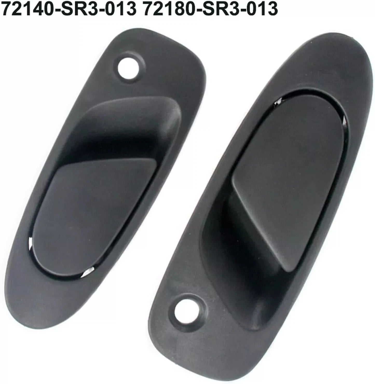 طقم مقابض أبواب خارجية أصلية من هوندا، طراز سيفيك 92-95 بثلاثة أبواب (EG3، EG4، EG6، EG8، EG9، EJ1)، يمين ويسار