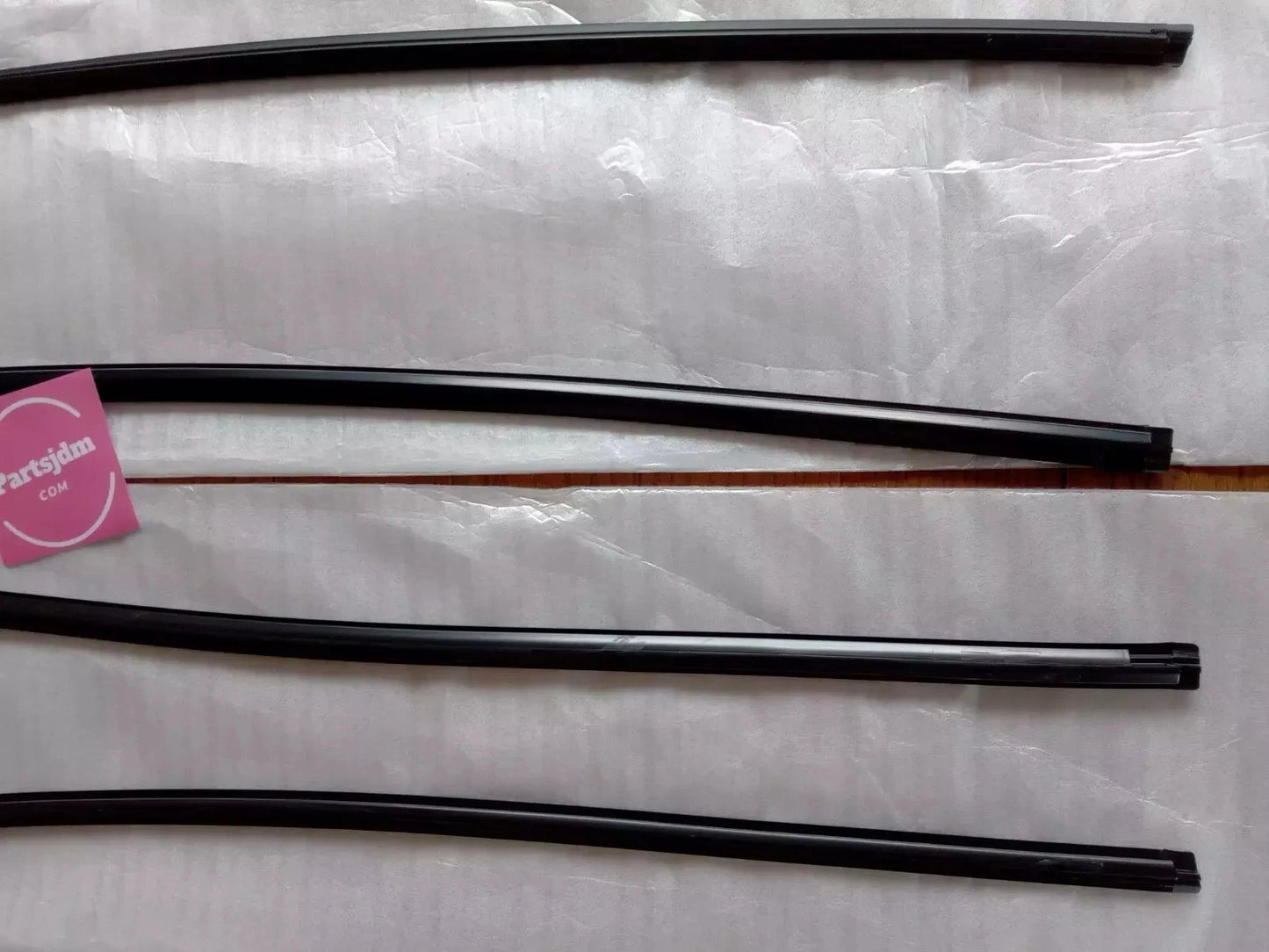 HONDA Genuine JDM CRX 88-91 Quarter Window Glass Outside Molding Left & Right