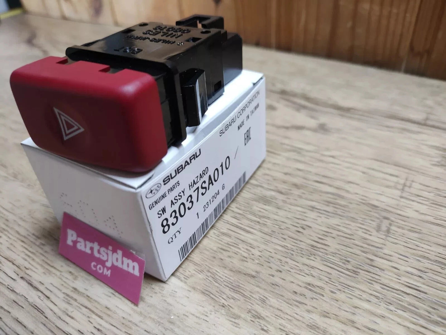SUBARU Genuine JDM Forester STI SG5 SG9 03-07 Red Hazard Switch Button 83037SA010