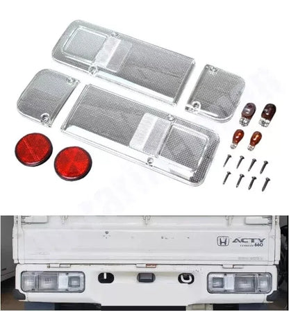 Fits HONDA ACTY TRUCK HA8/HA9 All Clear Tail Lens Left/Right Set