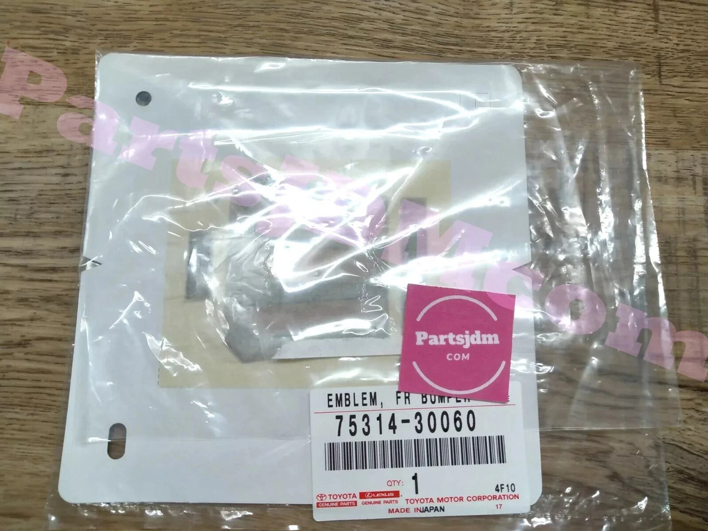 Genuine TOYOTA Crown Crossover Hood Emblem 75314-30060