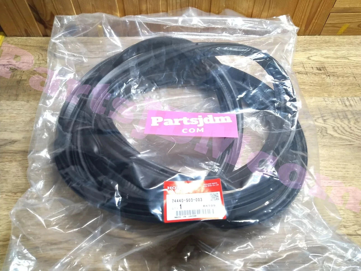 شريط مانع لتسرب الماء لباب صندوق السيارة من هوندا سيفيك EK9 EK4، أصلي من المصنع (JDM) برقم 74440-S03-003.