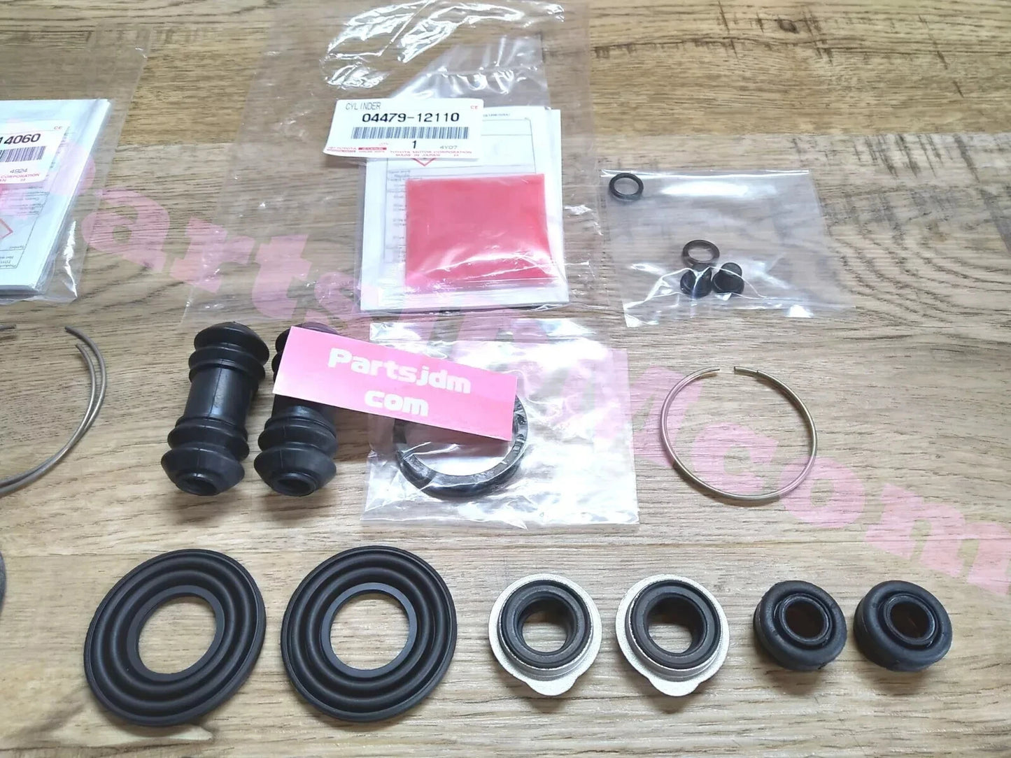 TOYOTA AE86 JDM Corolla Levin Trueno Front & Rear Caliper Repair Kit Set Genuine