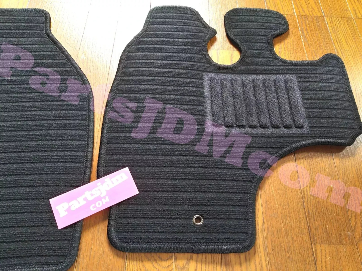 Fits Honda Acty Van Street HH3 HH4 (1993–1999) Black Floor Mats Front & Rear Left/Right Set