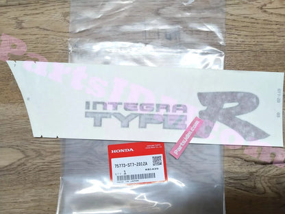 Genuine Honda Integra Type R DC2 Sticker set 75773-ST7-Z01ZA 75783-ST7-Z01ZA