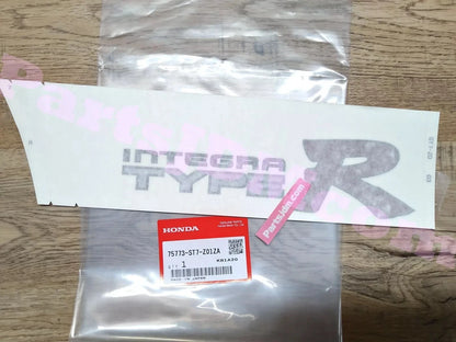 Genuine Honda Integra Type R DC2 Sticker set 75773-ST7-Z01ZA 75783-ST7-Z01ZA