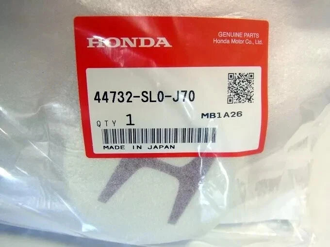 غطاء مركزي أصلي من هوندا، رقم القطعة 44732-SL0-J70، طراز DC2 Type R Integra، لون أبيض ناصع.