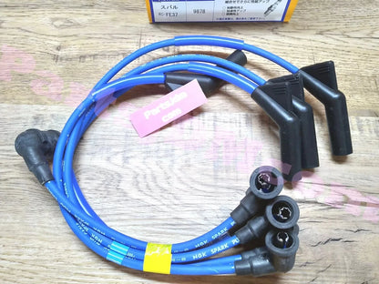 Fit SUBARU SAMBAR Truck KS3 KS4 Distributor Cap & Spark Plug Cable & Ring