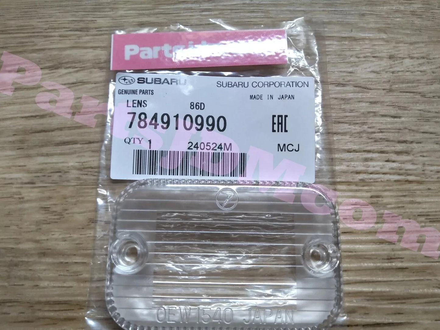 Genuine SUBARU SAMBAR TT1 TT2 Backup Light Lens 1 piece 784910990