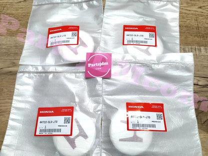 غطاء مركزي أصلي من هوندا JDM 44732-SL0-J70 لسيارة سيفيك تايب آر EK9، طقم من 4 قطع