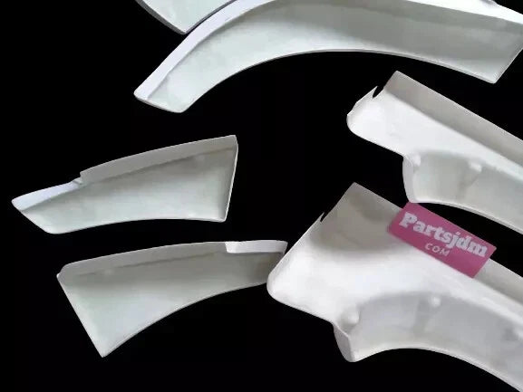 Fits Honda Acty truck HA3 HA4 Over fender White gel coat For one car