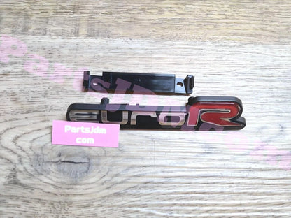 Honda Genuine JDM Accord Euro R Emblem Front 75732-SEA-901 OEM Euro-R CL7 CL8 CL9