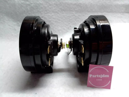 بوق شاحنة هوندا أكتي، بنمط لكزس، صوت منخفض وعالي، طقم من قطعتين HA8 HA9 أسود