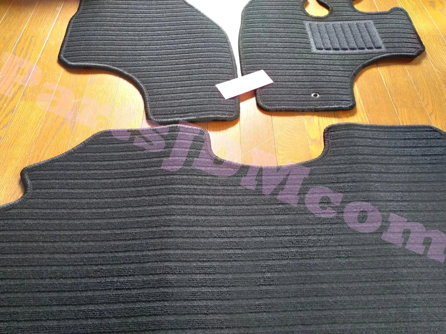 Fits Honda Acty Van Street HH3 HH4 (1993–1999) Black Floor Mats Front & Rear Left/Right Set