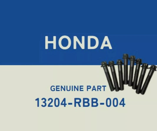 Honda Genuine 13204-RBB-004 Connecting Rod Bolt Set of 8 CIVIC ACCORD CR-V RB1