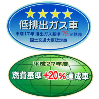 Genuine Honda Toyota Japanese Emission Car Sticker Decal JDM