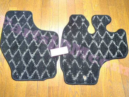 Fits Honda Acty Truck HA3 HA4 93-99 Floor Mats Diamond Check Pattern