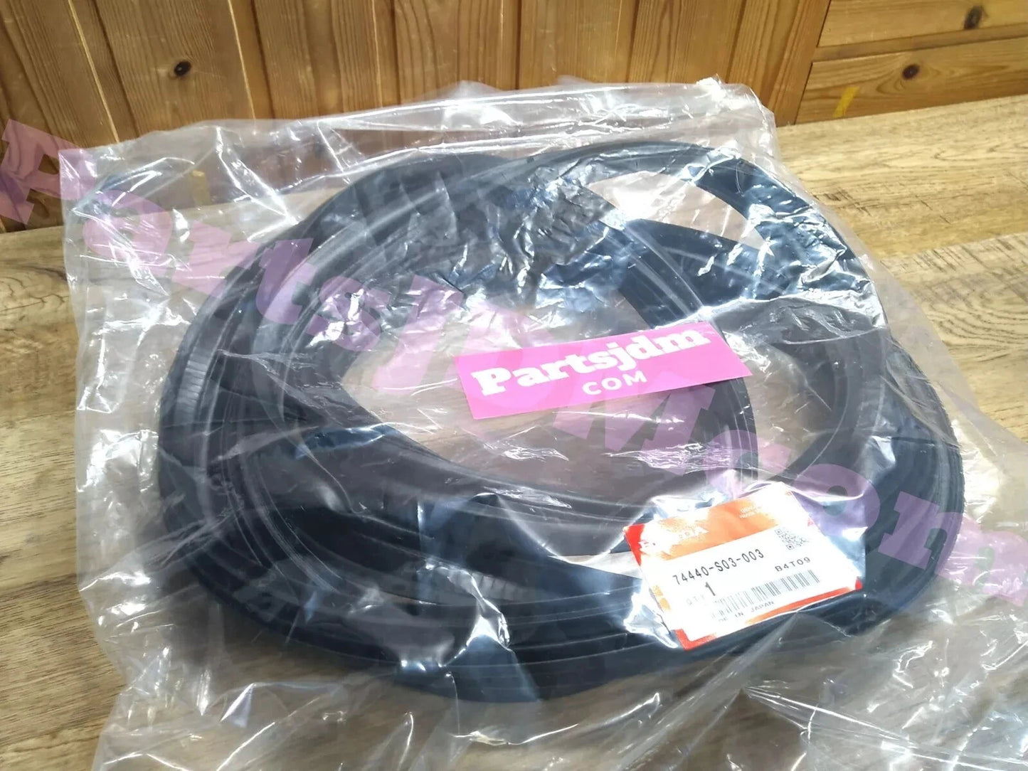 شريط مانع لتسرب الماء لباب صندوق السيارة من هوندا سيفيك EK9 EK4، أصلي من المصنع (JDM) برقم 74440-S03-003.