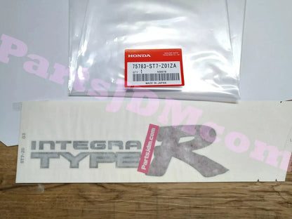 Genuine Honda Integra Type R DC2 Sticker set 75773-ST7-Z01ZA 75783-ST7-Z01ZA