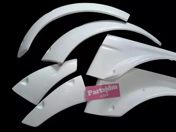 Fits Honda Acty truck HA3 HA4 Over fender White gel coat For one car