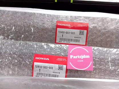 قالب نافذة الباب الأمامي الأصلي من هوندا JDM لسيارات سيفيك EK9 و EK4 تايب آر موديلات 95-00 (يسار ويمين)