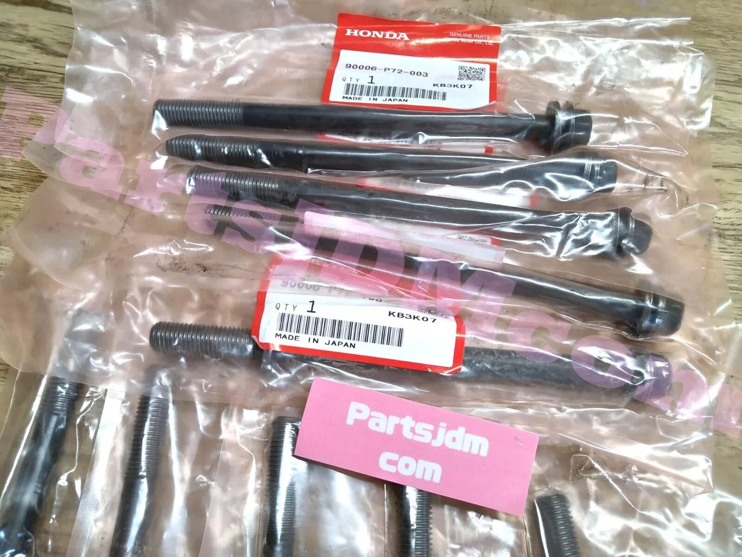 Cylinder Head JDM Bolt HONDA 90006-P72-003 x10 INTEGRA DC2 B18C VTEC OEM GENUINE