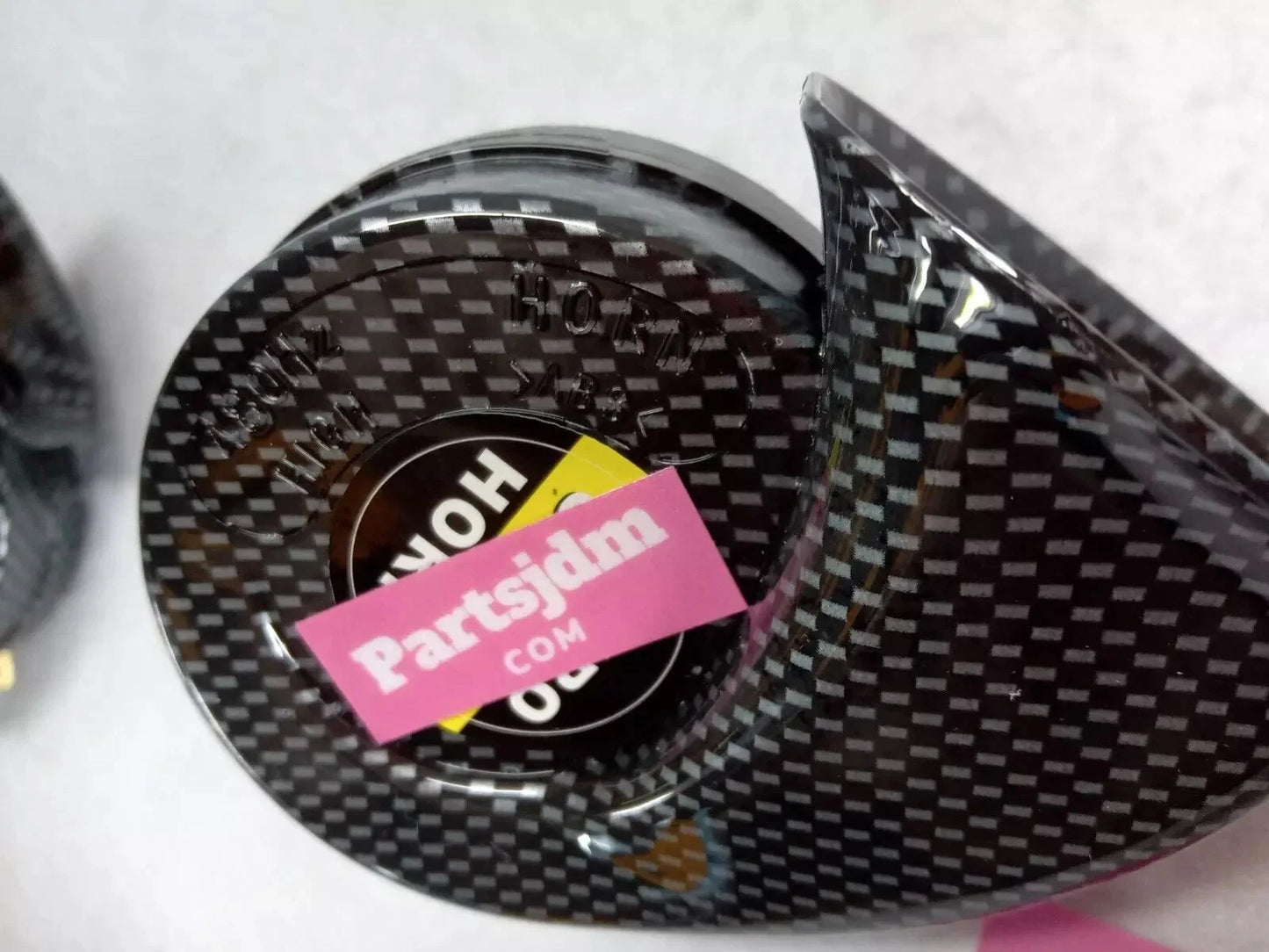 Fits Honda Acty Truck Horn Style Low & High Sound Set of 2 HA8 HA9 Carbon Color