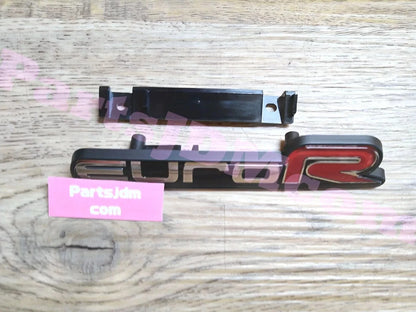 Honda Genuine JDM Accord Euro R Emblem Front 75732-SEA-901 OEM Euro-R CL7 CL8 CL9