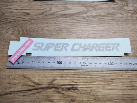 SUBARU Super charger label emblem Decal sticker 93073TC270 JDM OEM Genuine  old-rarity-japan