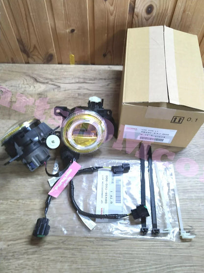 Honda CIVIC JDM TYPE-R FK8 Genuine LED Fog Lamp Yellow Coupler conversion harness