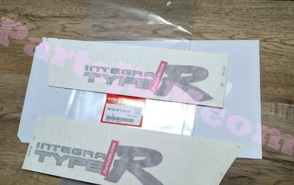Genuine Honda Integra Type R DC2 Sticker set 75773-ST7-Z01ZA 75783-ST7-Z01ZA