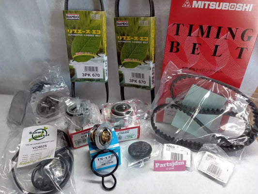Fits Honda Acty JDM HA6 HA7 Timing Belt 11 Parts Kit Tracking Number