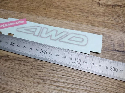 Genuine Subaru Sambar decal Sticker 4WD 93073TC260