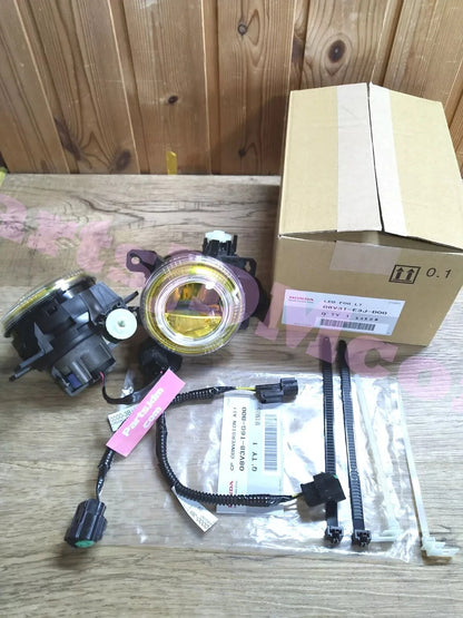 Honda CIVIC JDM TYPE-R FK8 Genuine LED Fog Lamp Yellow Coupler conversion harness