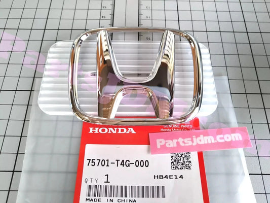 Genuine Honda Civic Rear H Emblem 75701-T4G-000