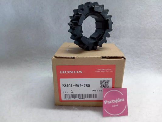 ترس ناقل الحركة الخامس الأصلي من هوندا NX650، رقم القطعة 23491-MW2-780 (JDM).