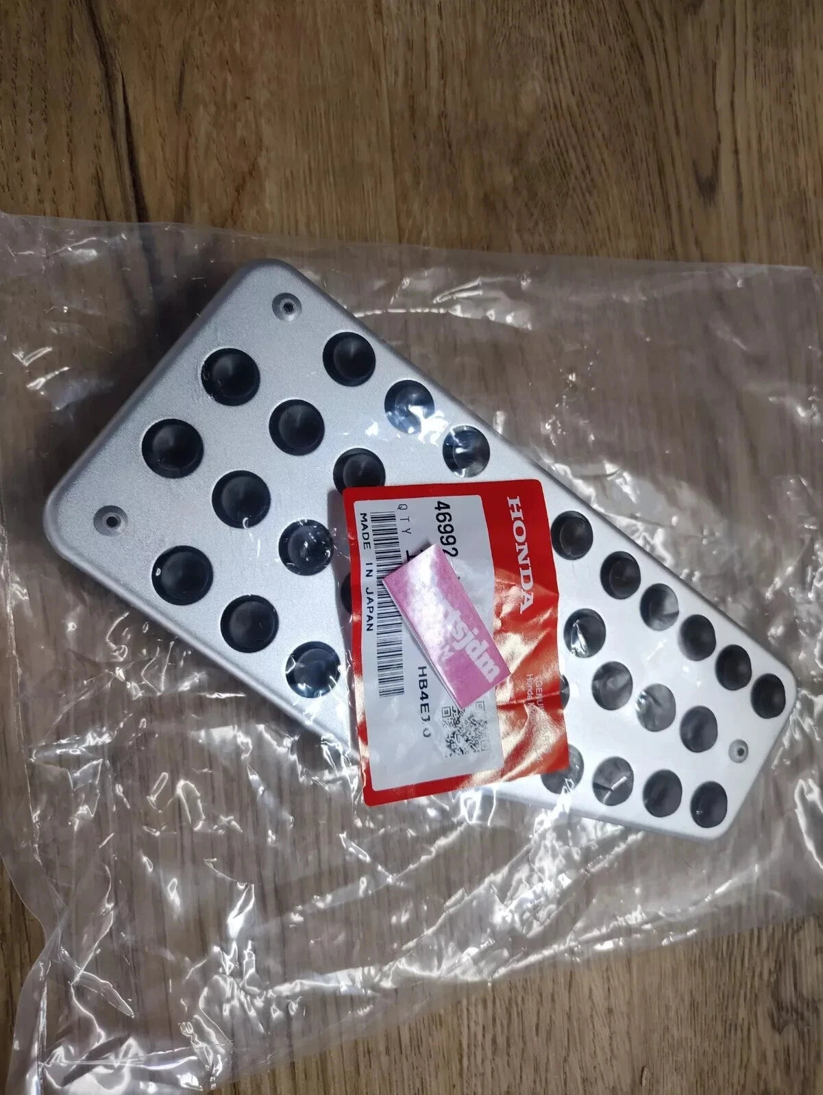 HONDA GENUINE JDM Integra 3D DC5 Accord 4D CL7 FOOTREST BRACKET PLATE Aluminum Pedal