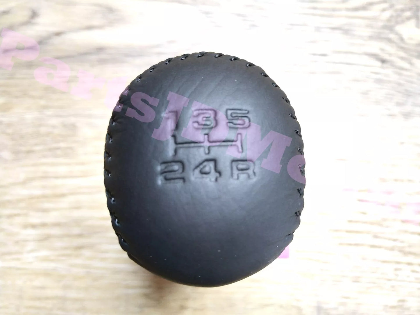 TRD Genuine JDM Leather Shift Knob 5 Speed Black MS204-00004 5MT
