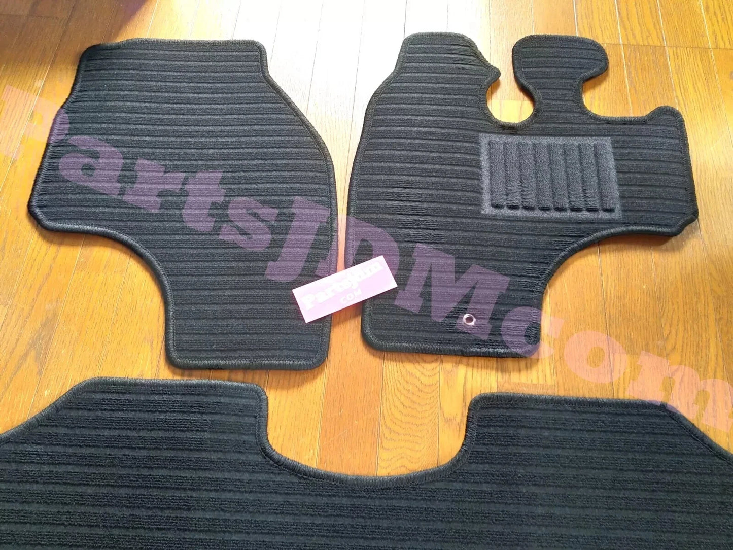 Fits Honda Acty Van Street HH3 HH4 (1993–1999) Black Floor Mats Front & Rear Left/Right Set