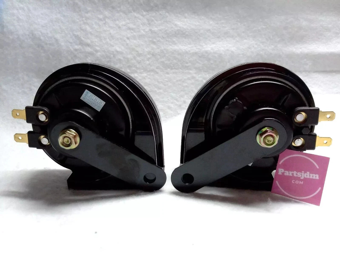 بوق شاحنة هوندا أكتي، بنمط لكزس، صوت منخفض وعالي، طقم من قطعتين HA8 HA9 أسود