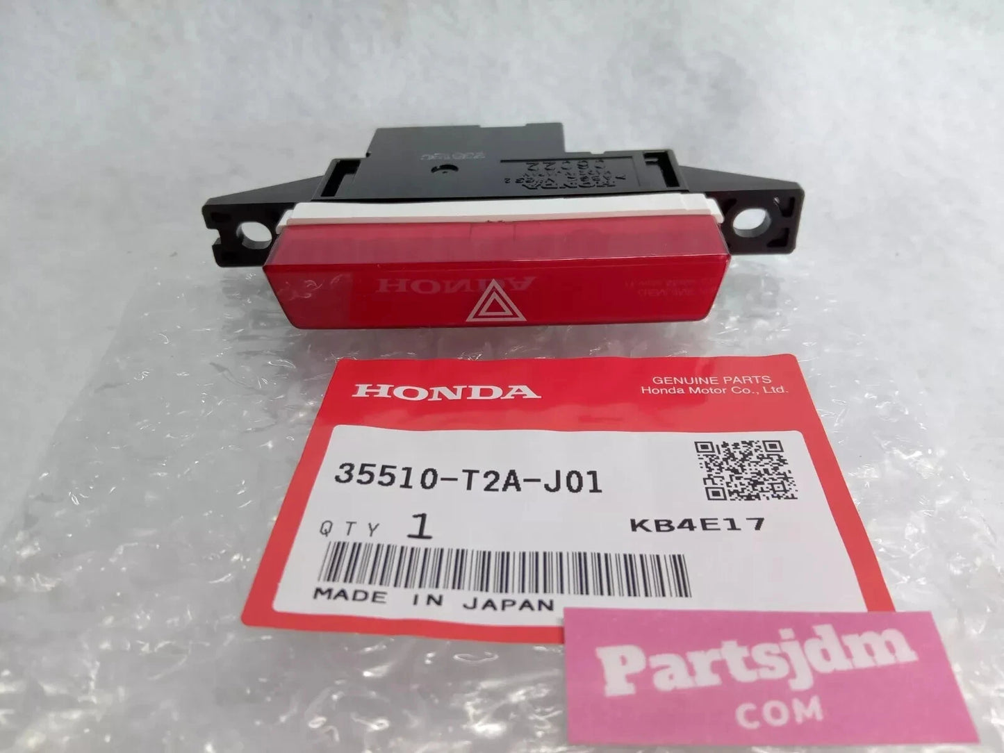 HONDA Genuine JDM 13-15 Accord hybrid Red Hazard Button Switch CR6 35510-T2A-J01