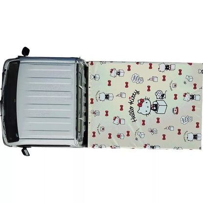 Sanrio Hello Kitty Beige Tonneau Cover for Daihatsu Hijet Honda Acty Kei Truck