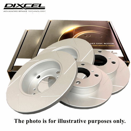 Fits Subaru Impreza GRB/GVB DIXCEL SD Brake Rotor Front/Rear Left/Right Set