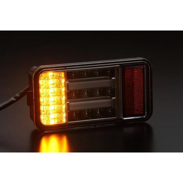 REIZ LED Tail Lights Clear Lens / Inner Chrome Fits DA63T Carry / DG63T Scrum Truck