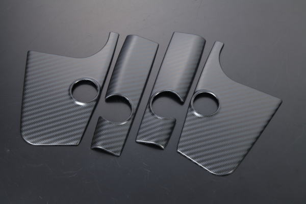 REIZ 3D Carbon Fiber Style Rear Corner Panel for Daihatsu Hijet S500 Series