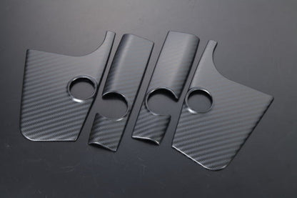 REIZ 3D Carbon Fiber Style Rear Corner Panel for Daihatsu Hijet S500 Series