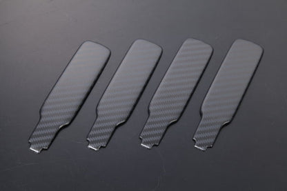 REIZ Carbon Fiber Style Rear Gate Handle Cover Fits Daihatsu Hijet S200 Series
